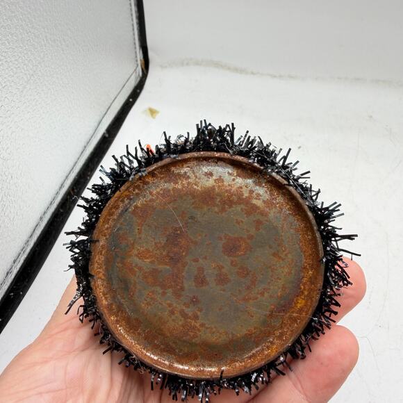 Halloween Road trip Decor centerpiece - Multimedia Assemblage Can - Picture 8 of 9